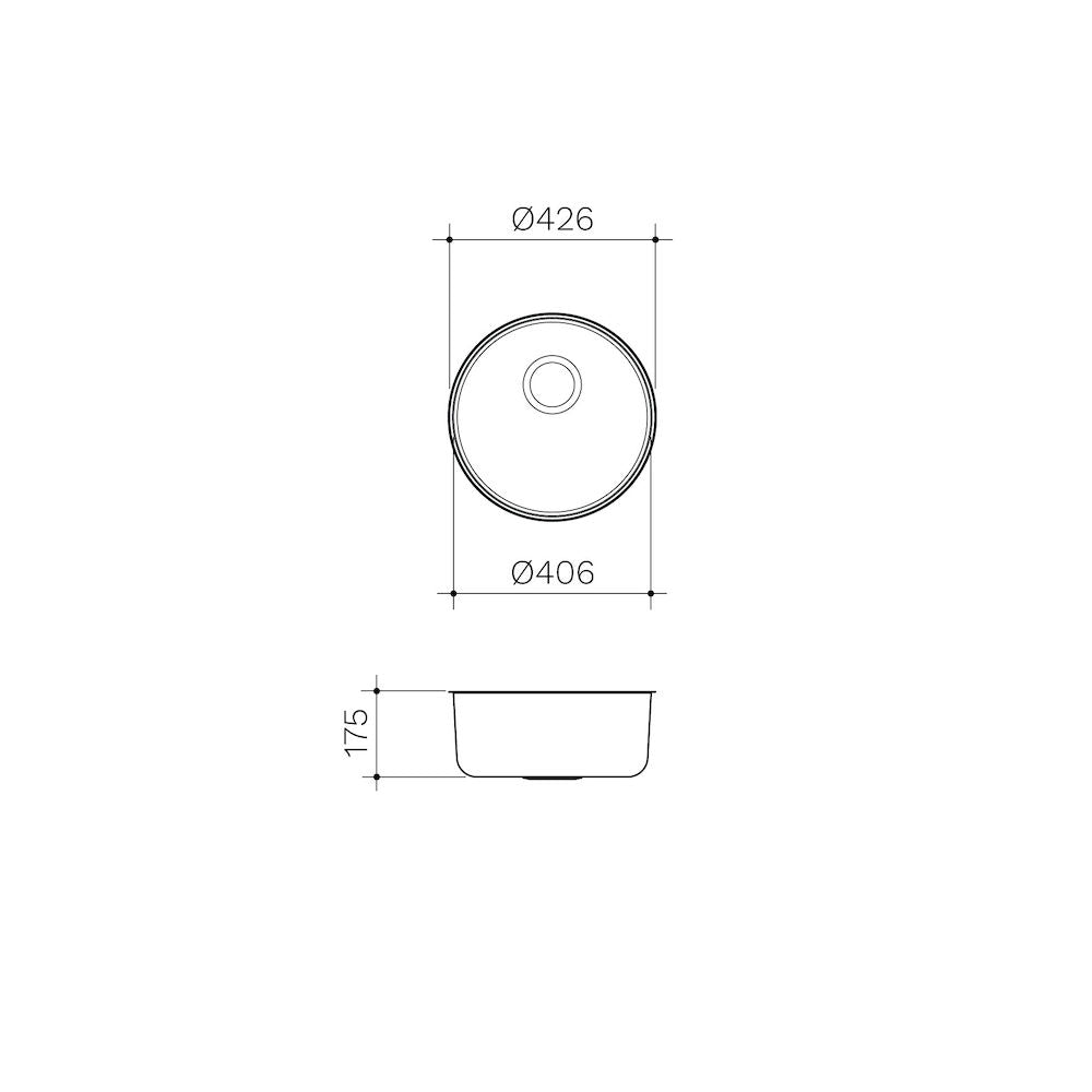 Clark Cellini Single Bowl Undermount