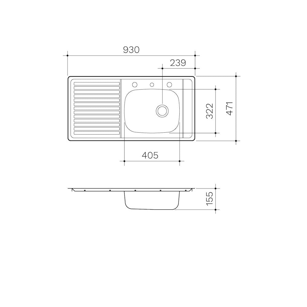 Clark BENCHMARK 930MM SEB 3TH RHB