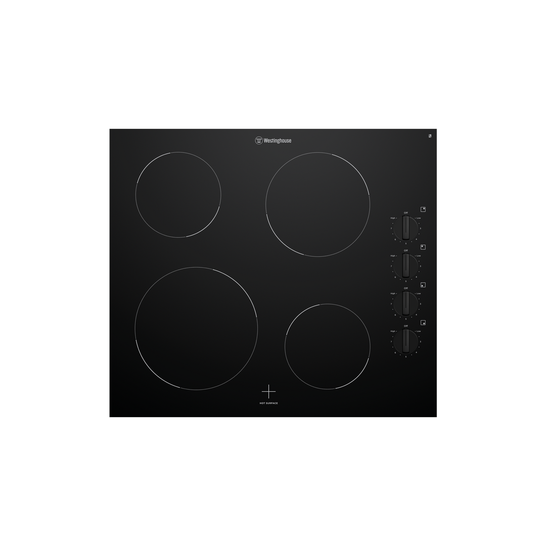 WESTINGHOUSE 60 CM CERAMIC COOKTOP 4 ZONE TOUCH