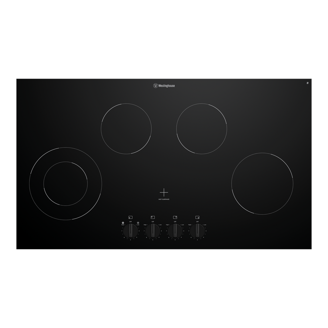 WESTINGHOUSE 90 CM CERAMIC COOKTOP DUAL ZONE 4 ZONE TOUCH