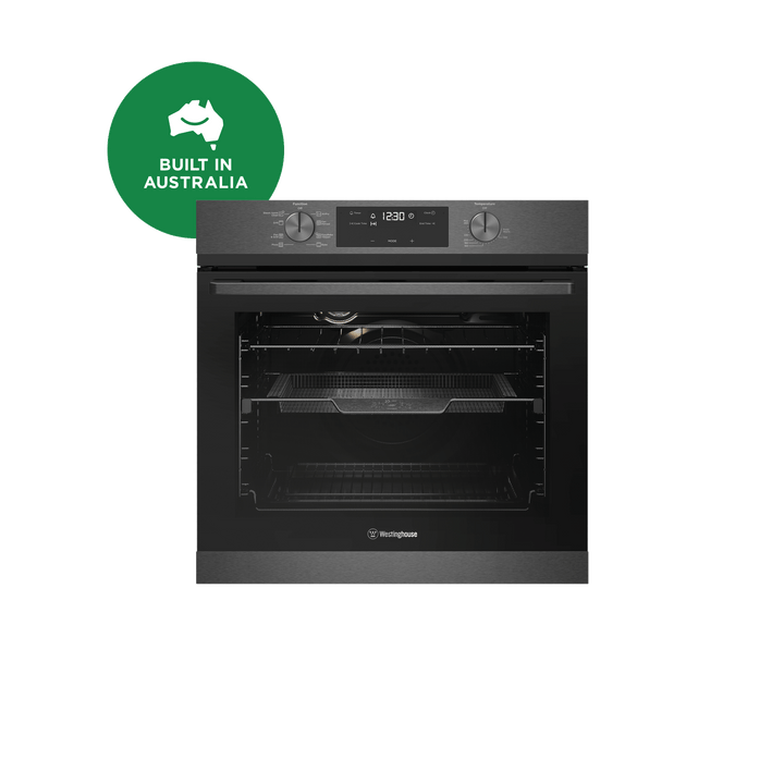 WESTINGHOUSE 60 CM MULTIFUNCTION ELECTRIC OVEN DARK STAINLESS STEEL
