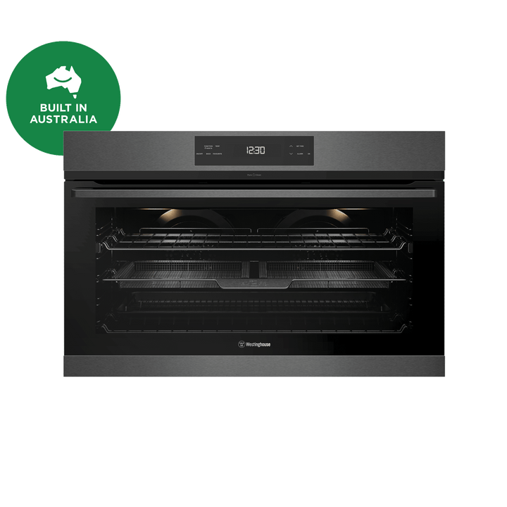 WESTINGHOUSE 90 CM MULTIFUNCTION ELECTRIC OVEN DARK STAINLESS STEEL