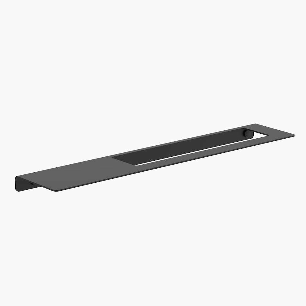 Clark Square Hand Towel Rail - Matte Black