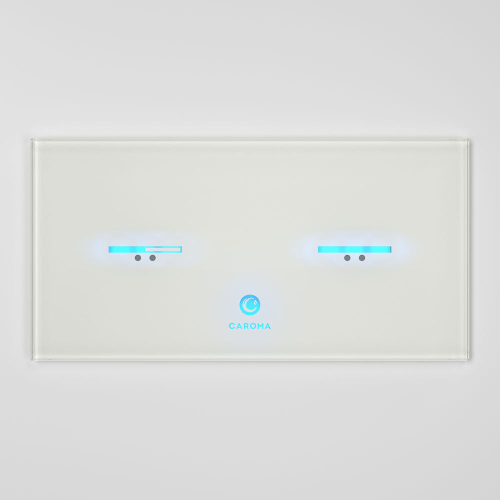 Caroma Smart Command Invisi II Panel White 238010W