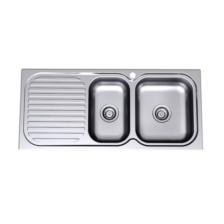 Stylus Radiant R150 1.75 End Bowl 1 Tap Hole, Right Hand Bowl