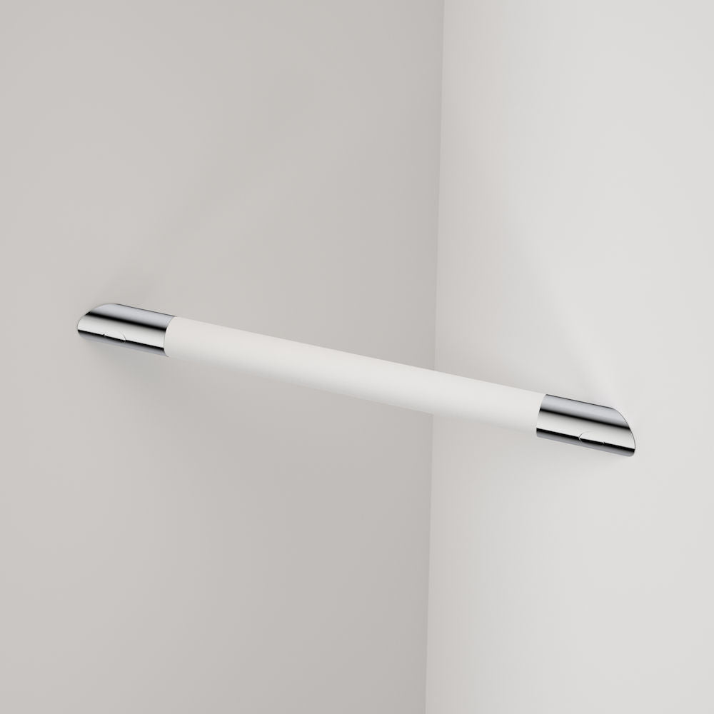 Caroma Opal Support Corner Shower Rail - Chrome