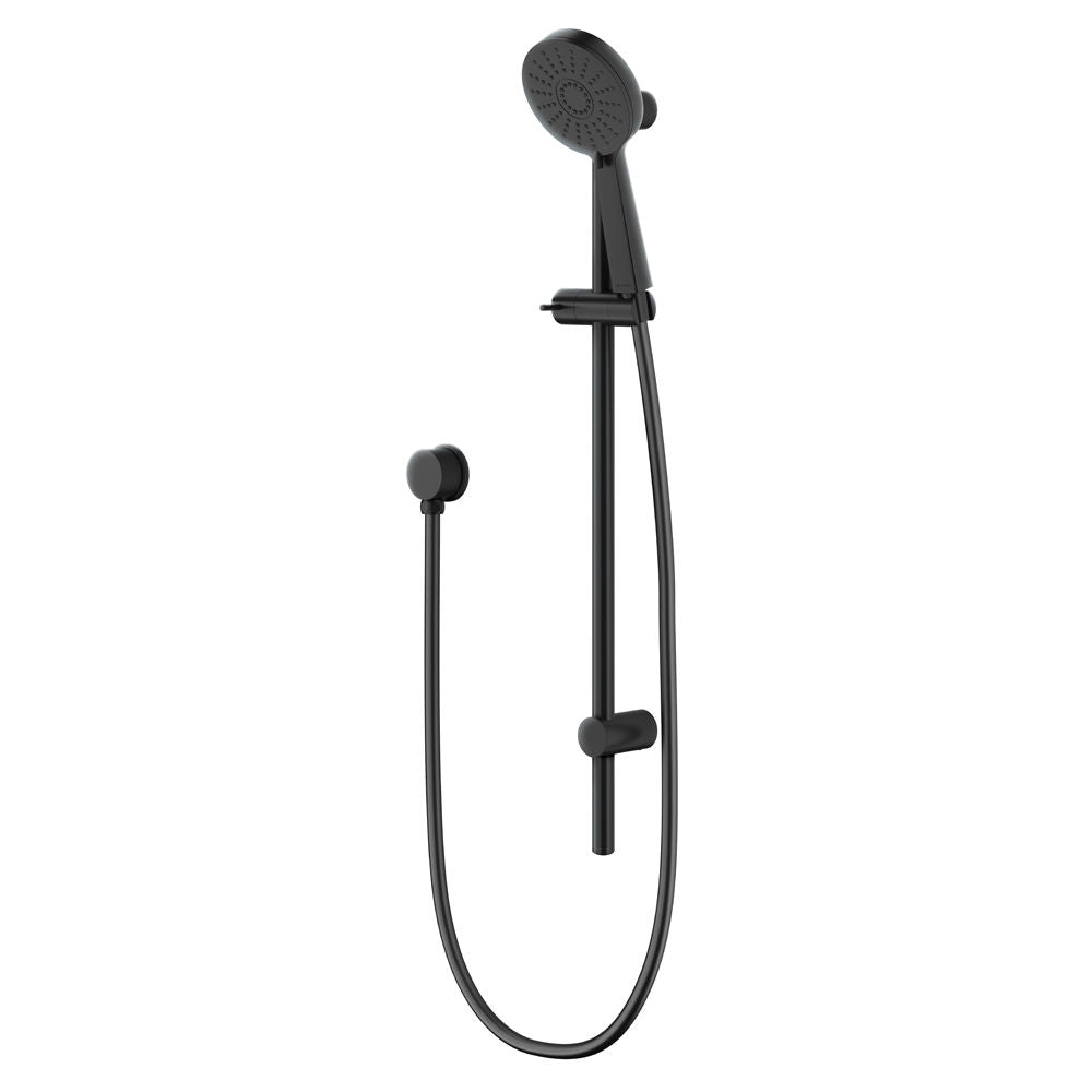 Methven Krome 120mm Rail Shower Airstream 3 Function Matte Black