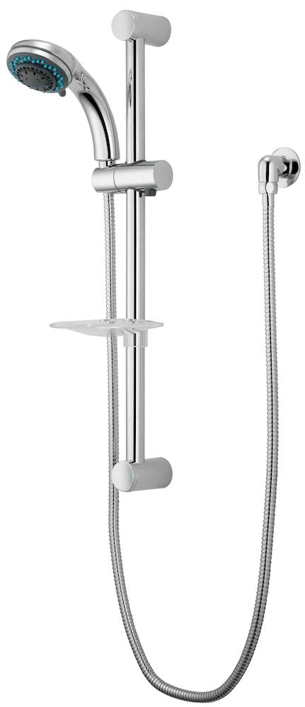Flexispray Pulsar Rail Shower 5 Function Chrome