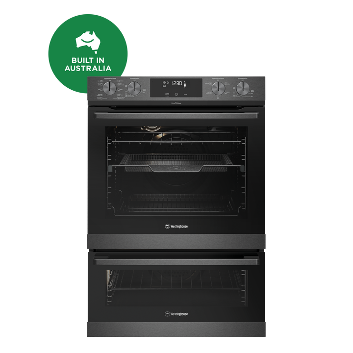 WESTINGHOUSE 60 CM ELECTRIC STEAM DUO OVEN DARK STAINLESS STEEL