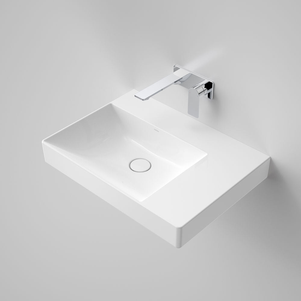 Caroma Urbane II Right Hand Shelf Wall Basin (No Tap Hole)
