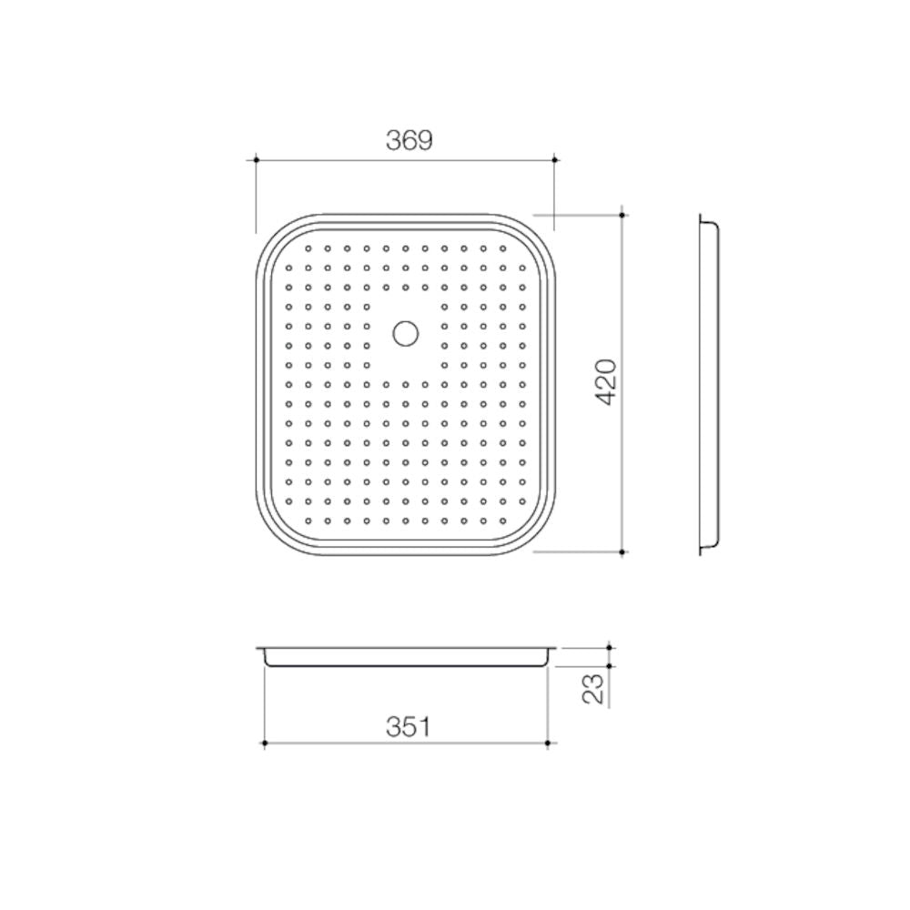 Clark Polar Stainless Steel Drainer Tray