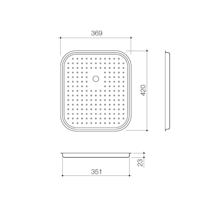Clark Polar Stainless Steel Drainer Tray