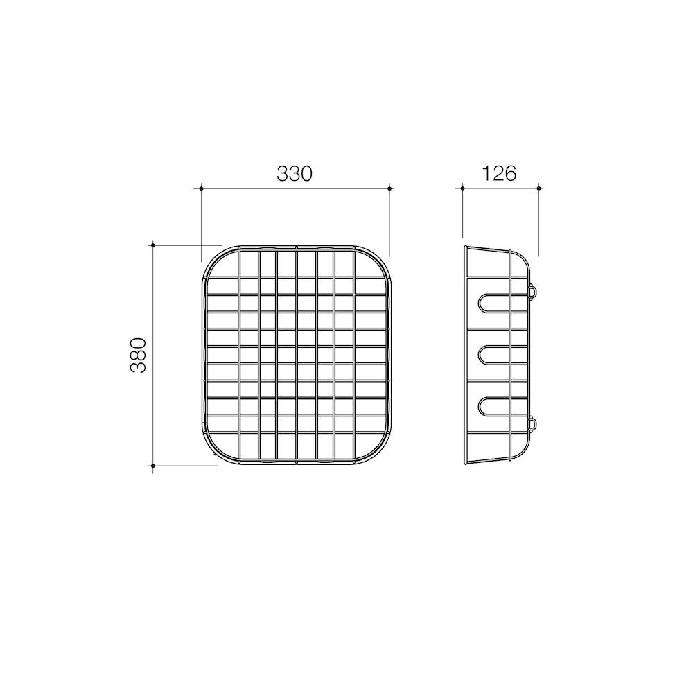 Clark Polar Stainless Steel Draining Basket