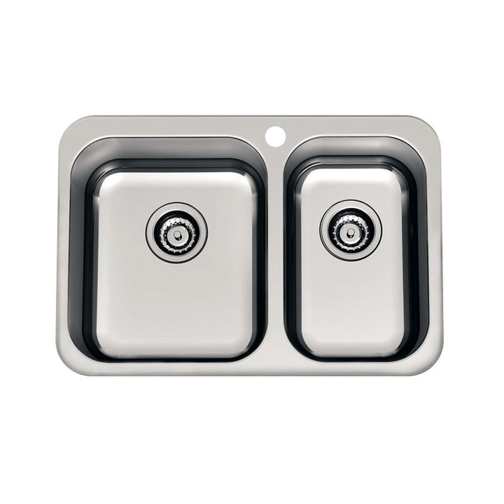 Clark Polar 1.5 Left Hand Bowl Overmount (1 Tap Hole)