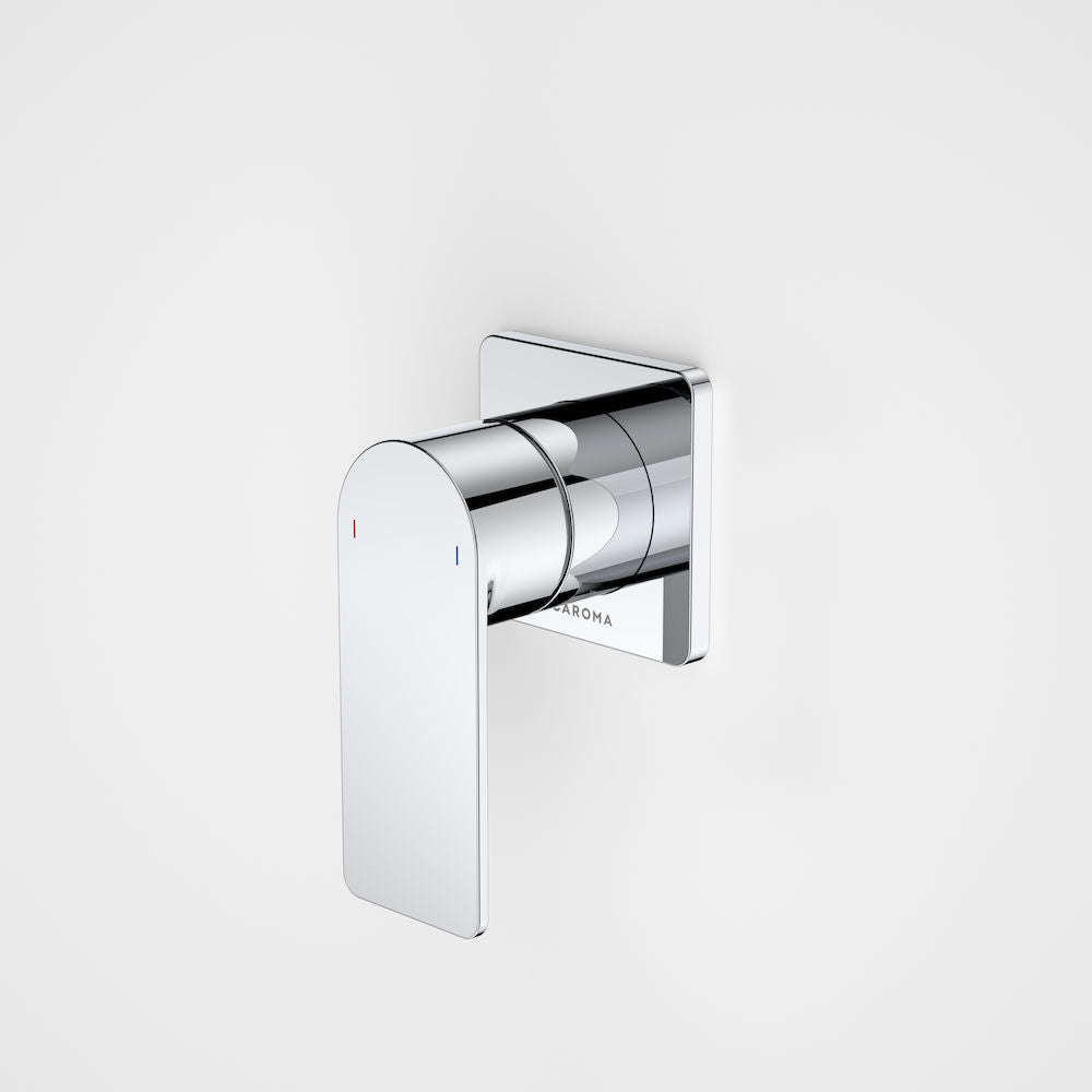 Caroma Urbane II Bath / Shower Mixer - Square Cover Plate - Chrome