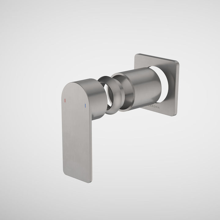 Caroma Urbane II Bath / Shower Trim Kit - Square Cover Plate - Gunmetal