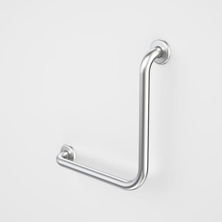Caroma Care Support Grab Rail - 90 Degree Angled 450x450 - Stainless Steel