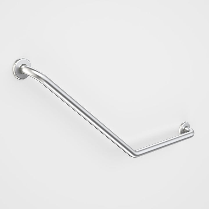 Caroma Care Support Grab Rail - 140 Degree Angled 450x700 RH - Stainless Steel