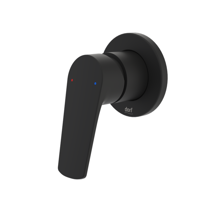 Dorf Kip Bath/Shower Mixer Black