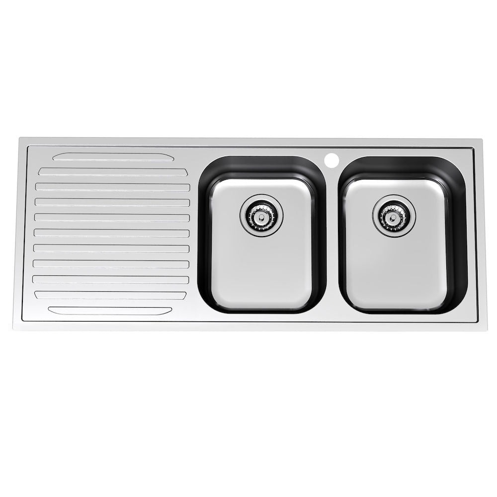 Clark Monaco Double End Bowl - 1 Tap Hole, RHB