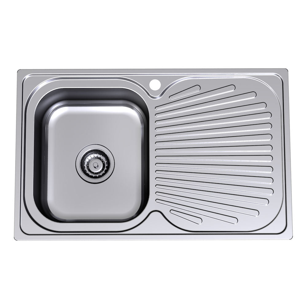 Clark Vital Single End Bowl - 1 Tap Hole, LHB