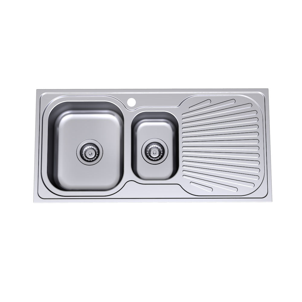 Clark Vital 1.5 End Bowl - 1 Tap Hole, LHB