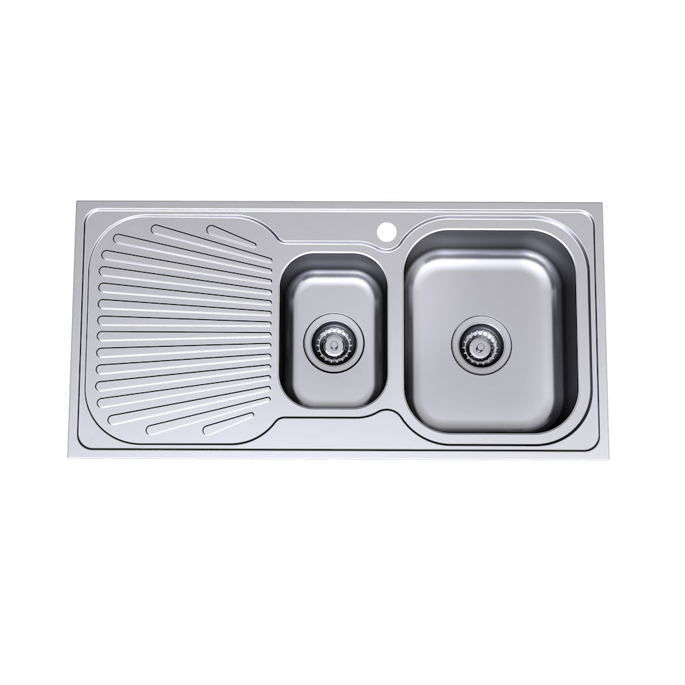 Clark Vital 1.5 End Bowl - 1 Tap Hole, RHB