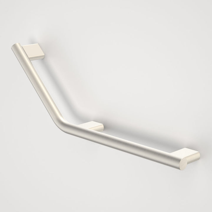 Caroma Opal Support Rail 135 Degree Right Hand Angled – Brushed Nickel
