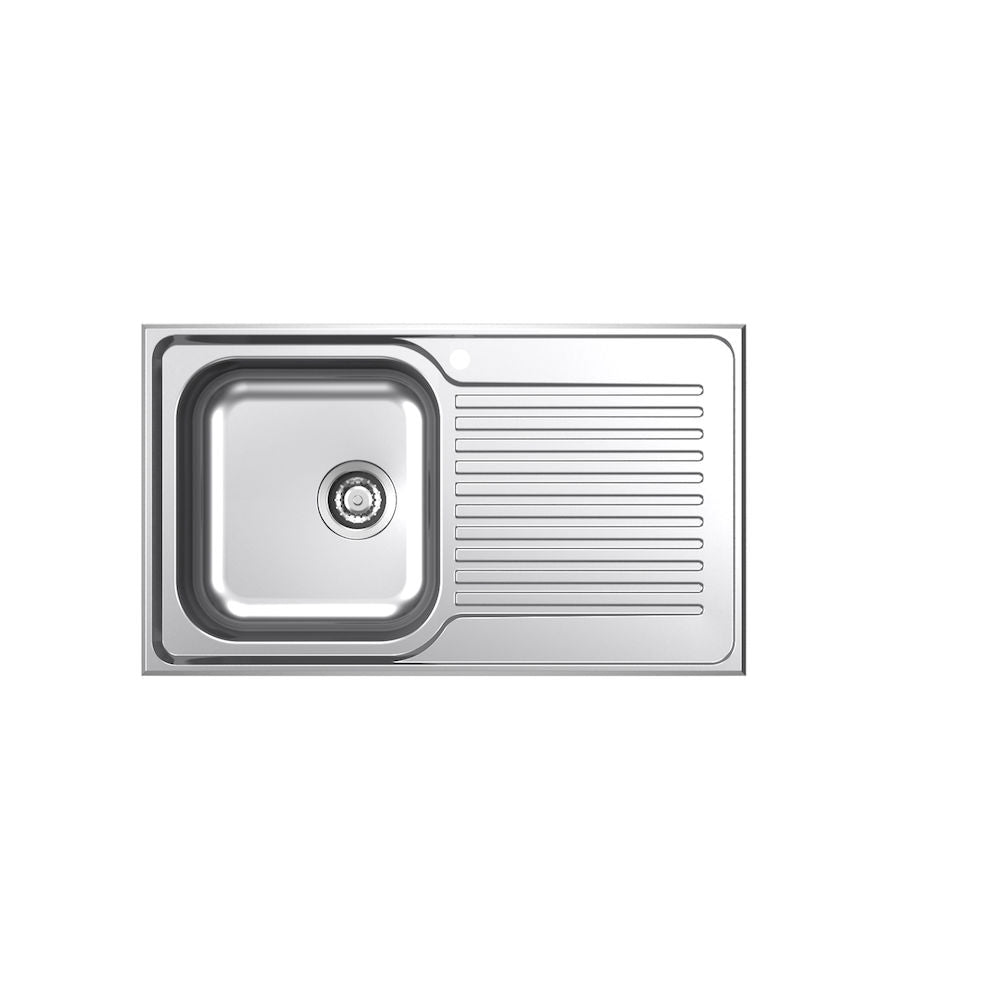 Clark Punch Single End Bowl 1 Tap Hole LHB