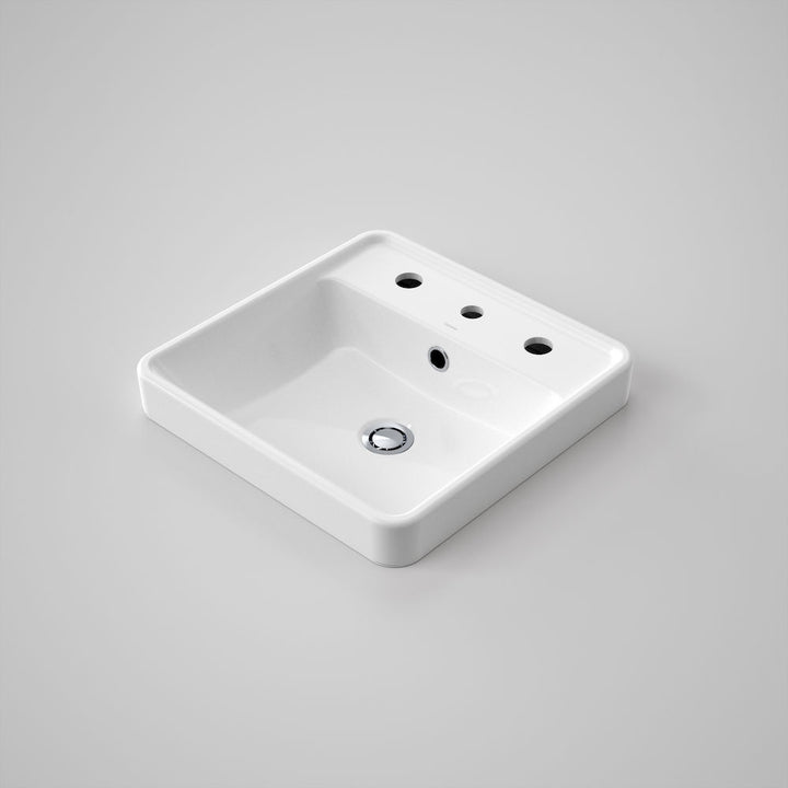 Caroma Carboni II Inset Basin 3 Tap Hole