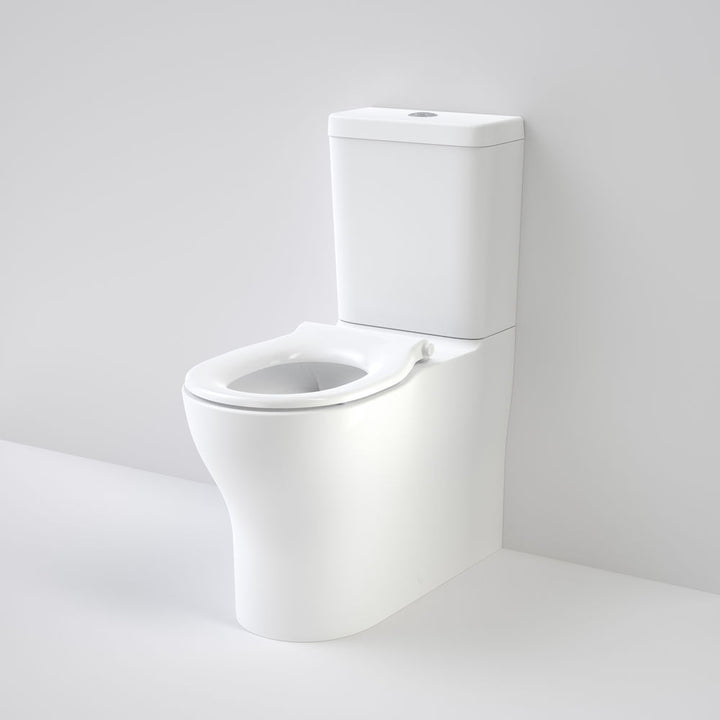 Caroma Opal Cleanflush Easy Height Wall Faced Close Coupled Suite with Single Flap Seat