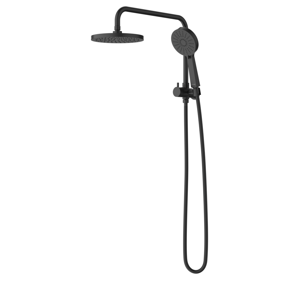 Methven Krome Short Shower System Airstream 3 Function Matte Black
