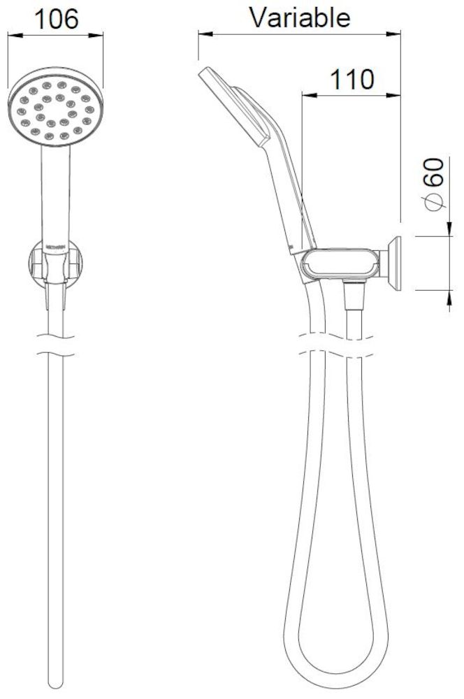 Methven Maku MK2 Hand Shower