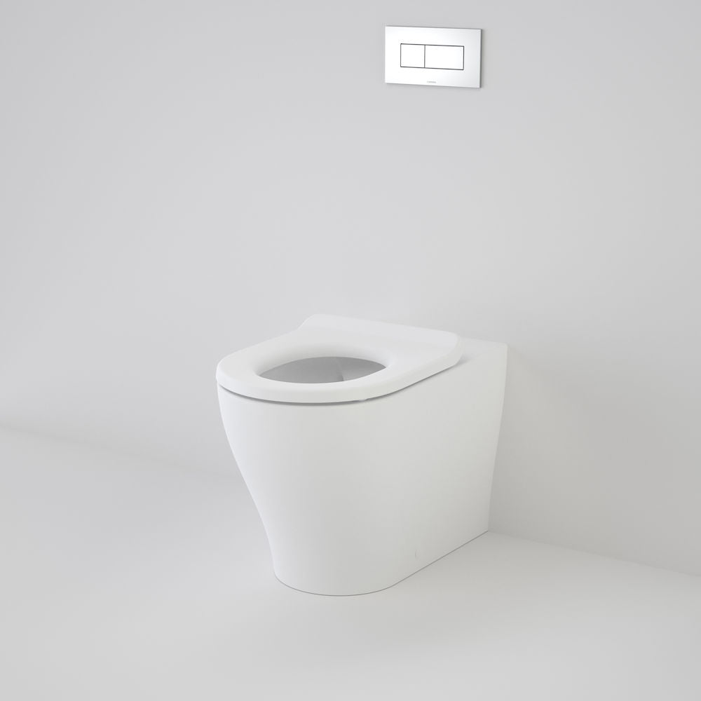 Caroma School Smart CF WF Invisi Suite with Liano Single Flap White Seat