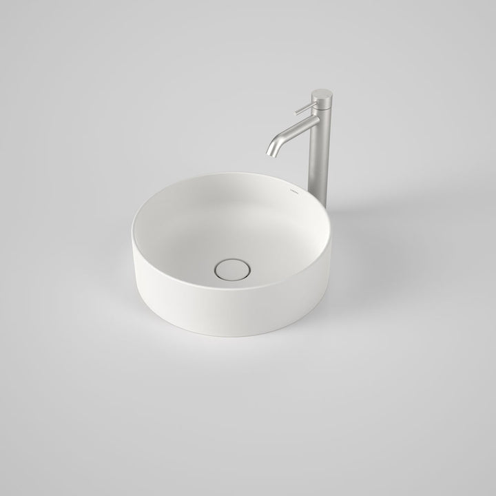 Caroma Liano II 400mm Round Above Counter Basin – Matte White