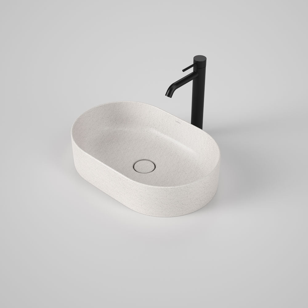 Caroma Liano II 530mm Pill Above Counter Basin – Matte Speckled (Special Order)