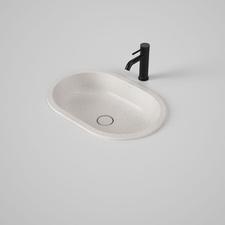 Caroma Liano II 580mm Pill Under/Over Counter Basin – Matte Speckled (Special Order)