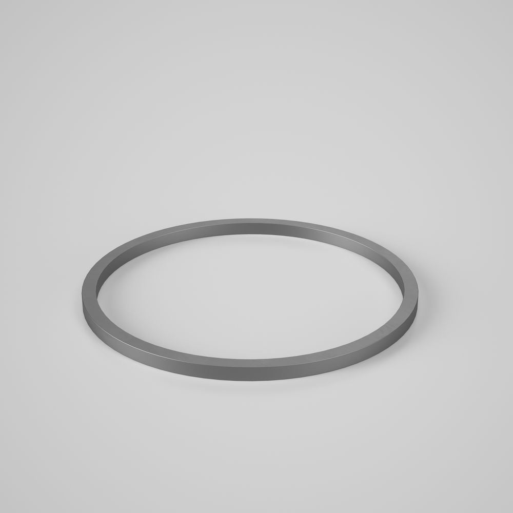 Caroma Liano II 400mm Round Basin Dress Ring – PVD Brushed Gunmetal