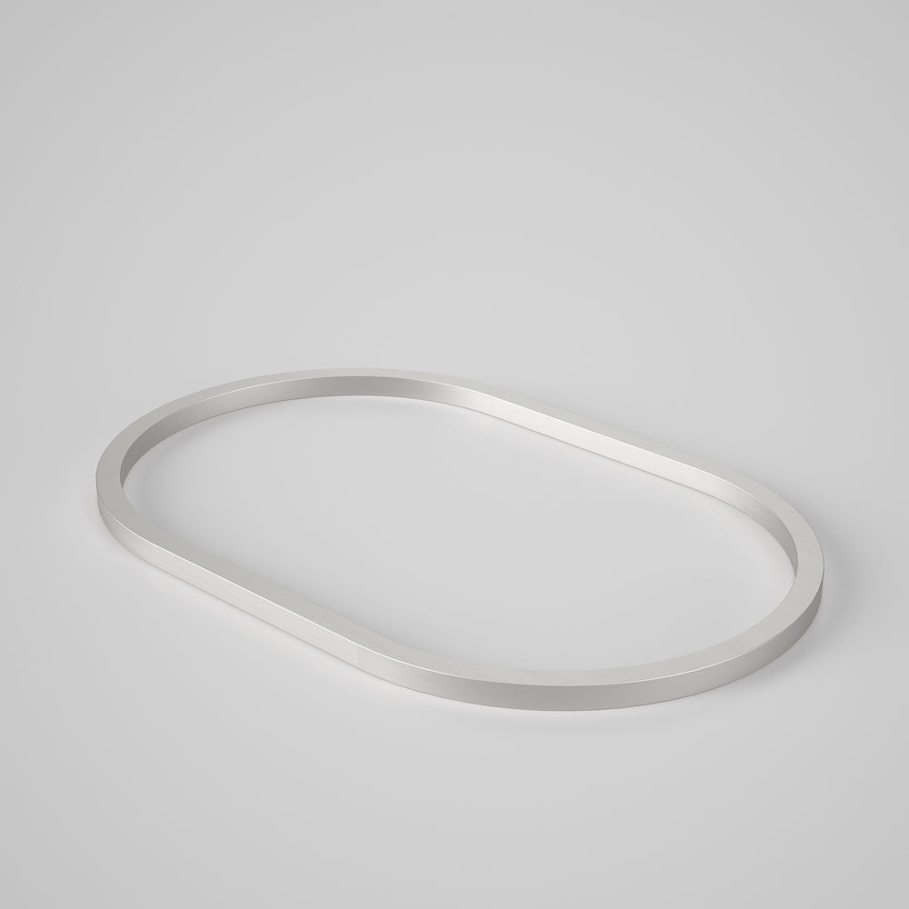 Caroma Liano II 530mm Pill Basin Dress Ring – PVD Brushed Nickel