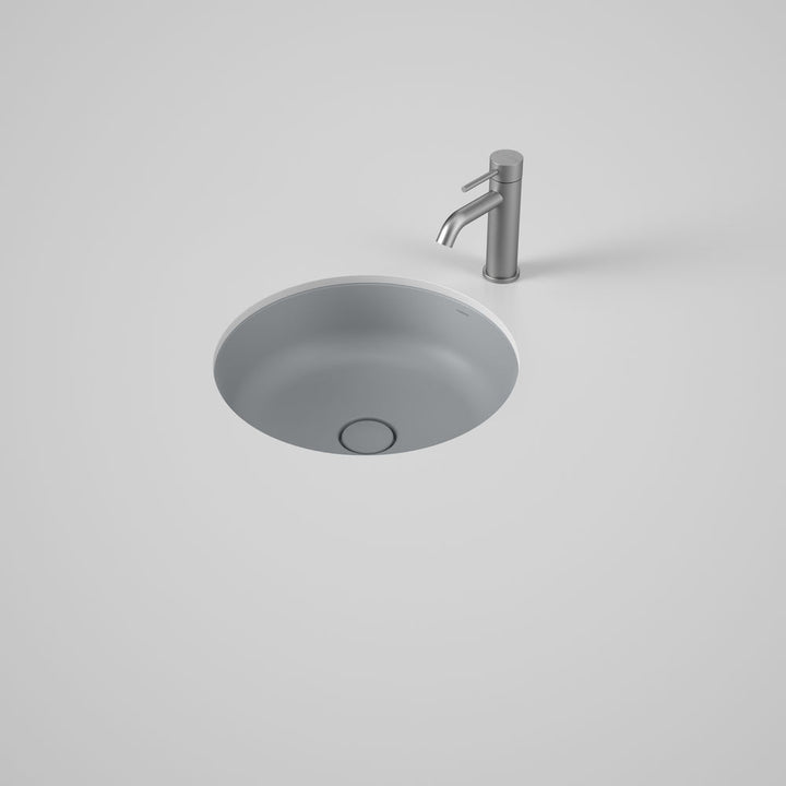Caroma Liano II 440mm Round Under/Over Counter Basin – Matte Grey (Special Order)