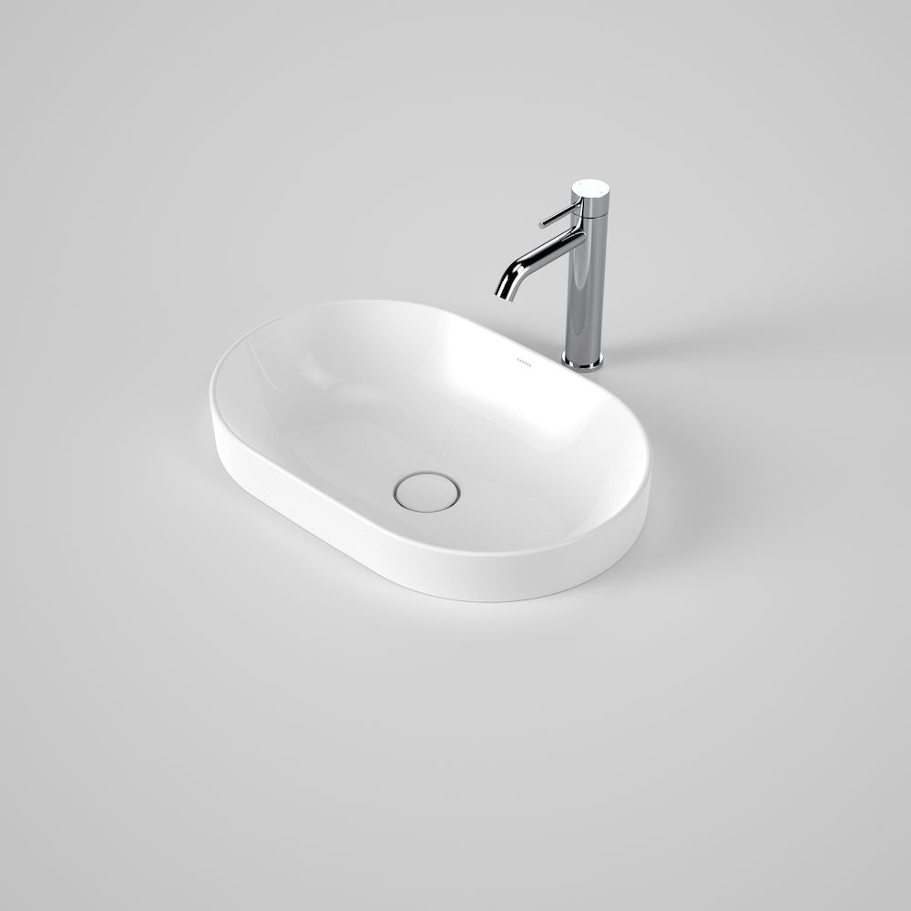 Caroma Liano II 530mm Pill Inset Basin – White