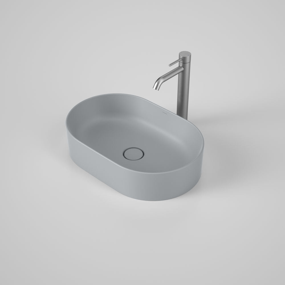 Caroma Liano II 530mm Pill Above Counter Basin – Matte Grey (Special Order)