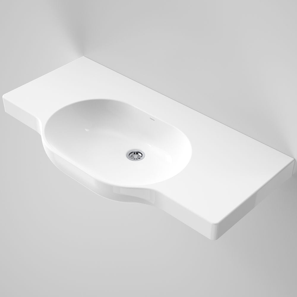 Caroma Opal 900 Twin Wall Basin No Tap Hole