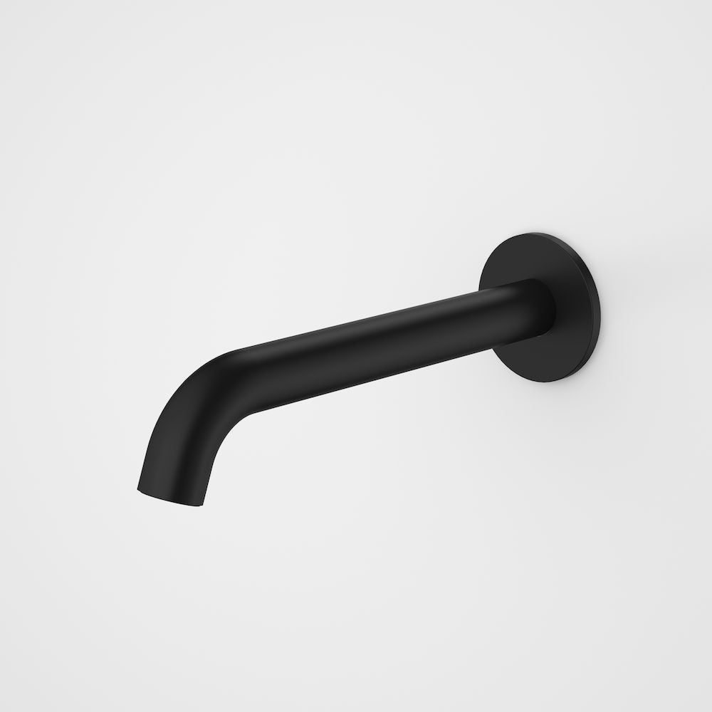 Caroma Liano II 210mm Basin / Bath Outlet - Round - Matte Black