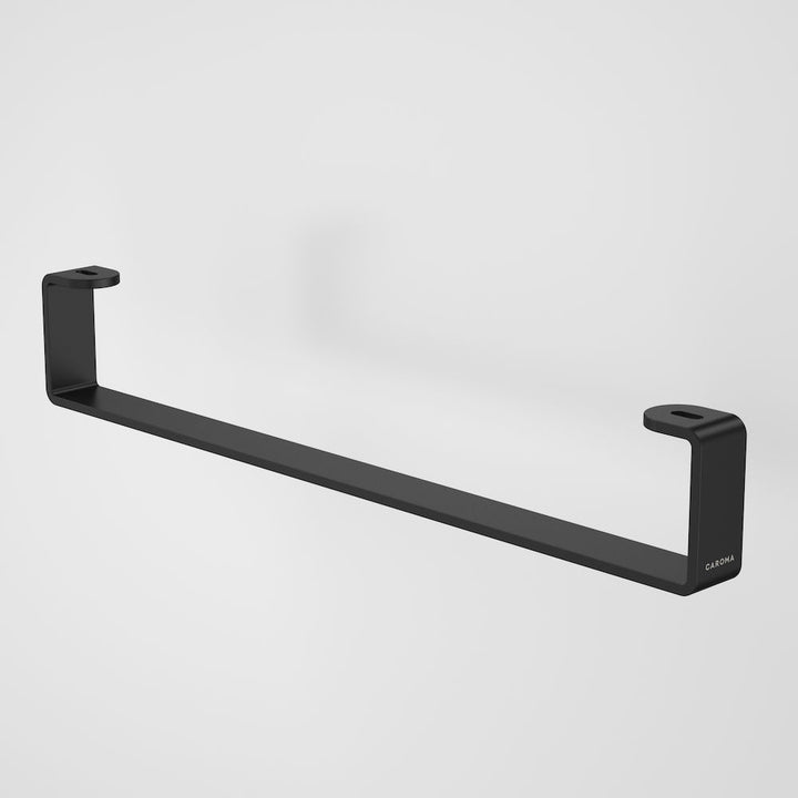 Caroma Urbane II Hand Wall Basin Integrated Rail - Matte Black