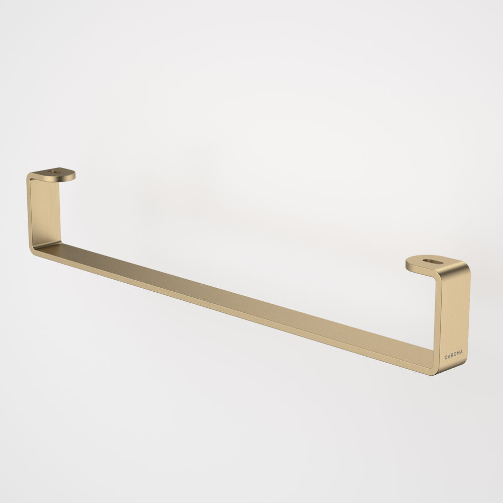 Caroma Urbane II Hand Wall Basin Integrated Rail - Brushed Brass