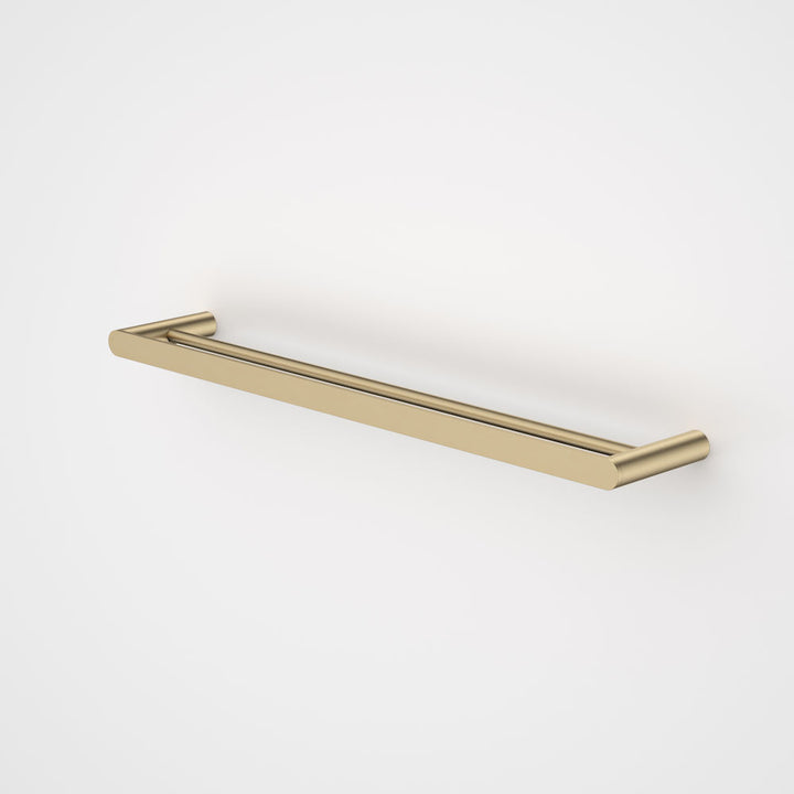 Caroma Urbane II 625mm Double Towel Rail – Brushed Brass