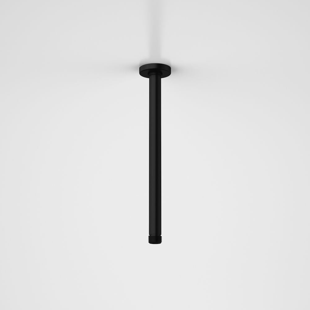 Caroma Urbane II 300mm Ceiling Shower Arm - Matte Black