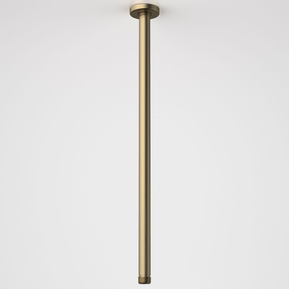 Caroma Urbane II 500mm Ceiling Shower Arm - Brushed Brass