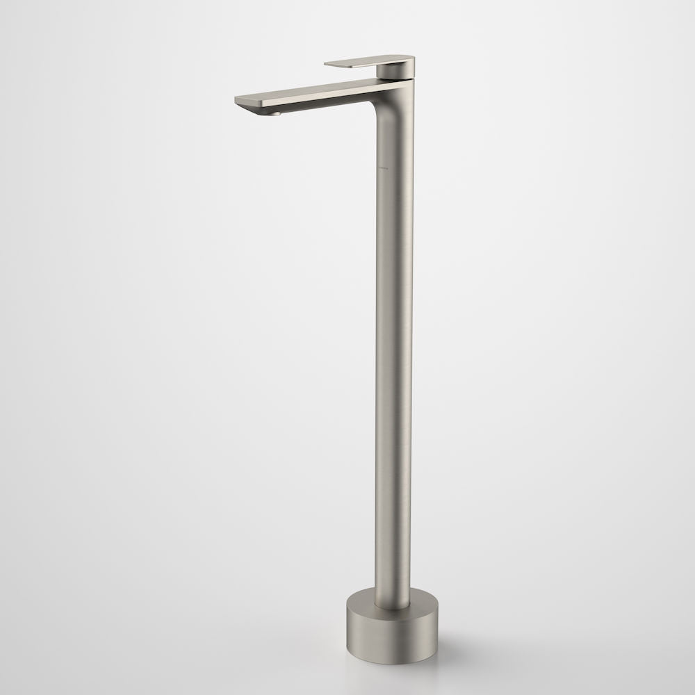 Caroma Urbane II Freestanding Bath Filler - Brushed Nickel